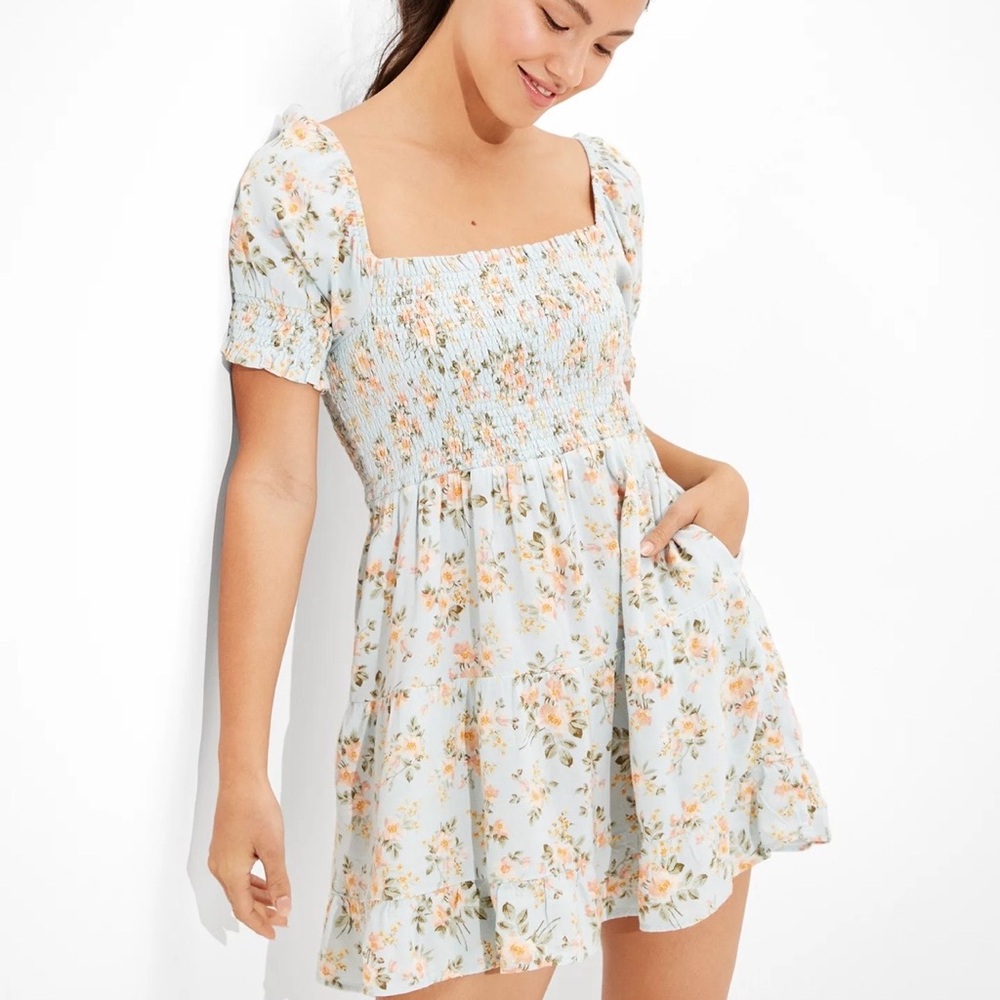 A&E Floral Mini Dress